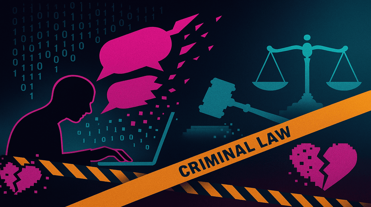 Should people who commit cyberbullying face criminal charges if their actions lead to serious harm or even the death of their victim?