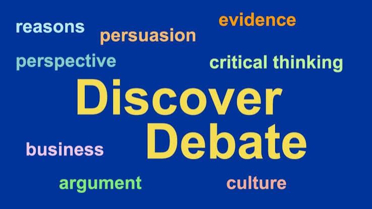 The key to a good debate in 2026!